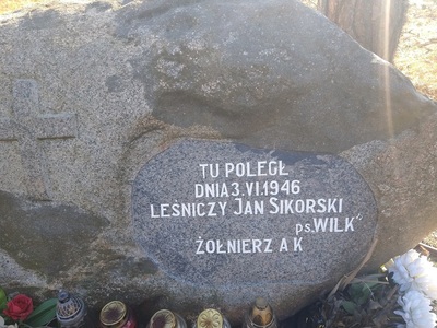 1 marca obchodzimy Narodowy Dzień Pamięci Żołnierzy Wyklętych - zdjęcie pomnika 2