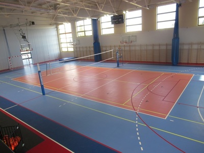 Zdjęcie parkietu w Hali Sportowej