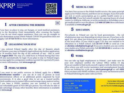 Ulotka informacyjna EN