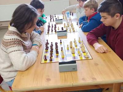 Turniej Szachowy dla dzieci - 2, gra w szachy
