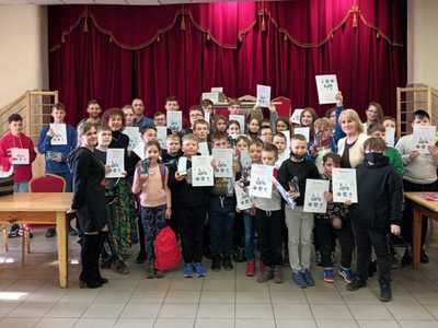 Turniej Szachowy dla dzieci - 5, zdjęcie grupowe