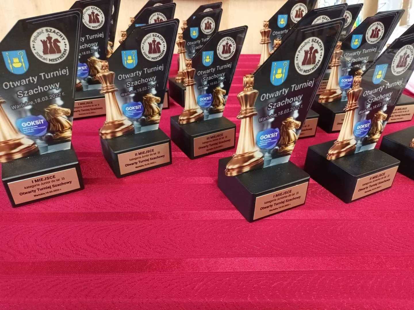 Turniej Szachowy dla dzieci - 1, statuetki