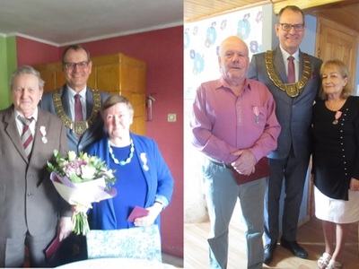 miniatura wspólne zdjęcie Jubilatów z Wójtem Gminy