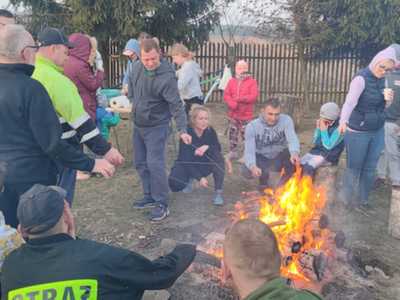 Dobre praktyki mieszkańców sołectwa Lipinki - ognisko
