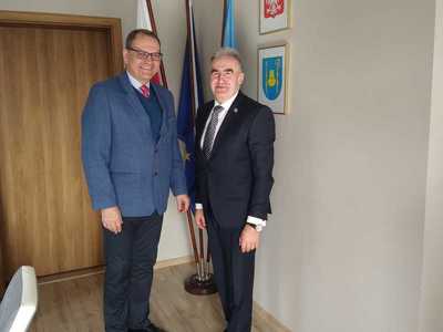 Senator RP Pan Ryszard Bober z wizytą w Gminie Warlubie