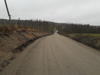 droga gminna nr 030212C w miejscowości Płochocin