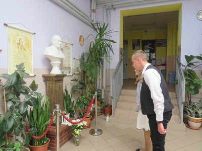 102 rocznica urodzin św. Jana Pawła II - Patrona Szkoły Podstawowej - uroczystość