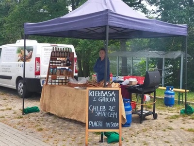 Jarmark w Rybnie stoisko