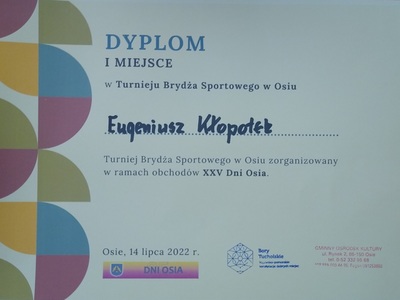 Dyplom, Sukces brydżowy Wójta