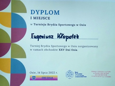 Dyplom, Sukces brydżowy Wójta