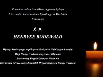 Zdjęcie z kondolencjami