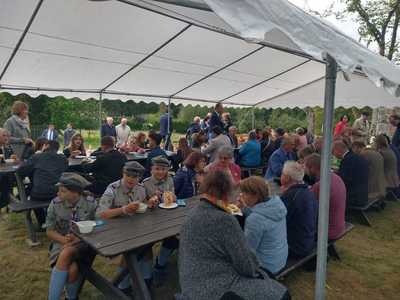 Zdjęcie nr.21 z uroczystości religijno-patriotycznej w Bąkowskim Młynie