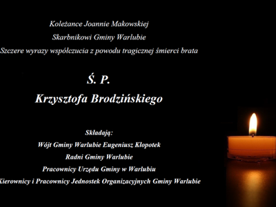 Zdjęcie z kondolencjami