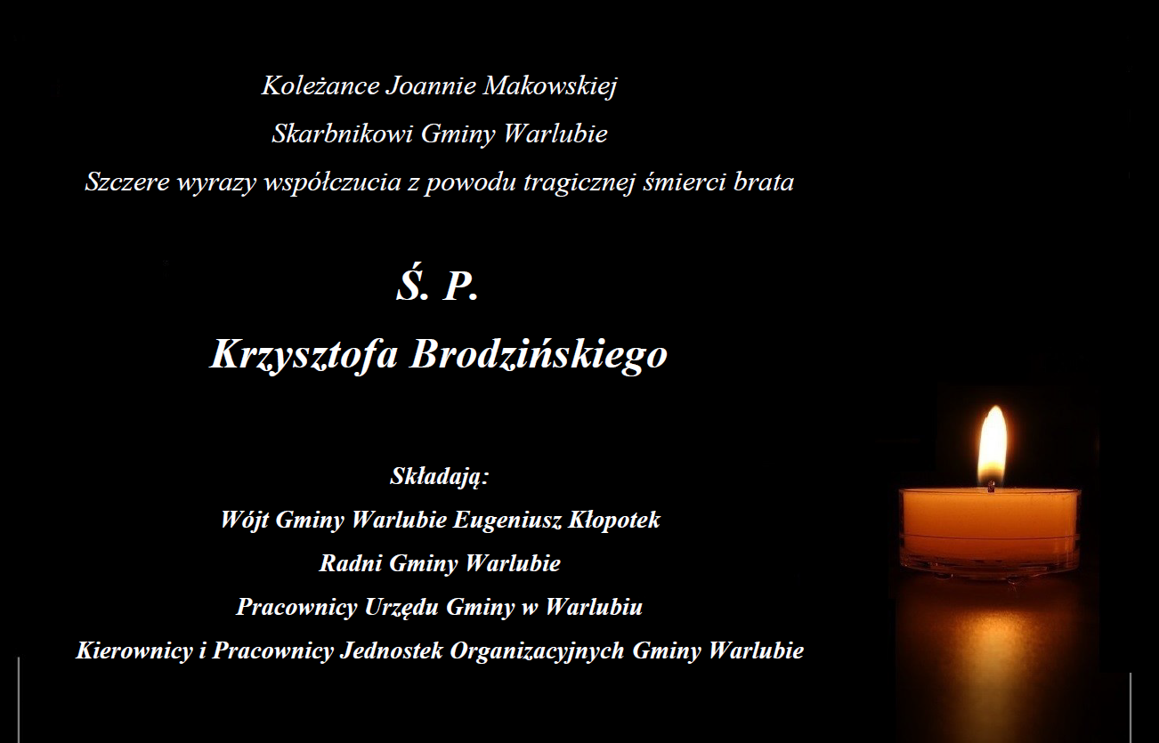 Zdjęcie z kondolencjami