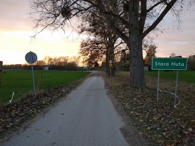 Przebudowa drogi w Starej Hucie zakończona