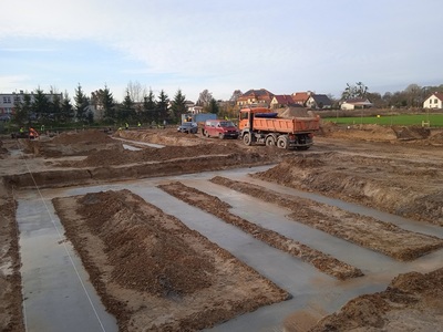 Budowa przedszkola - 5. tydzień