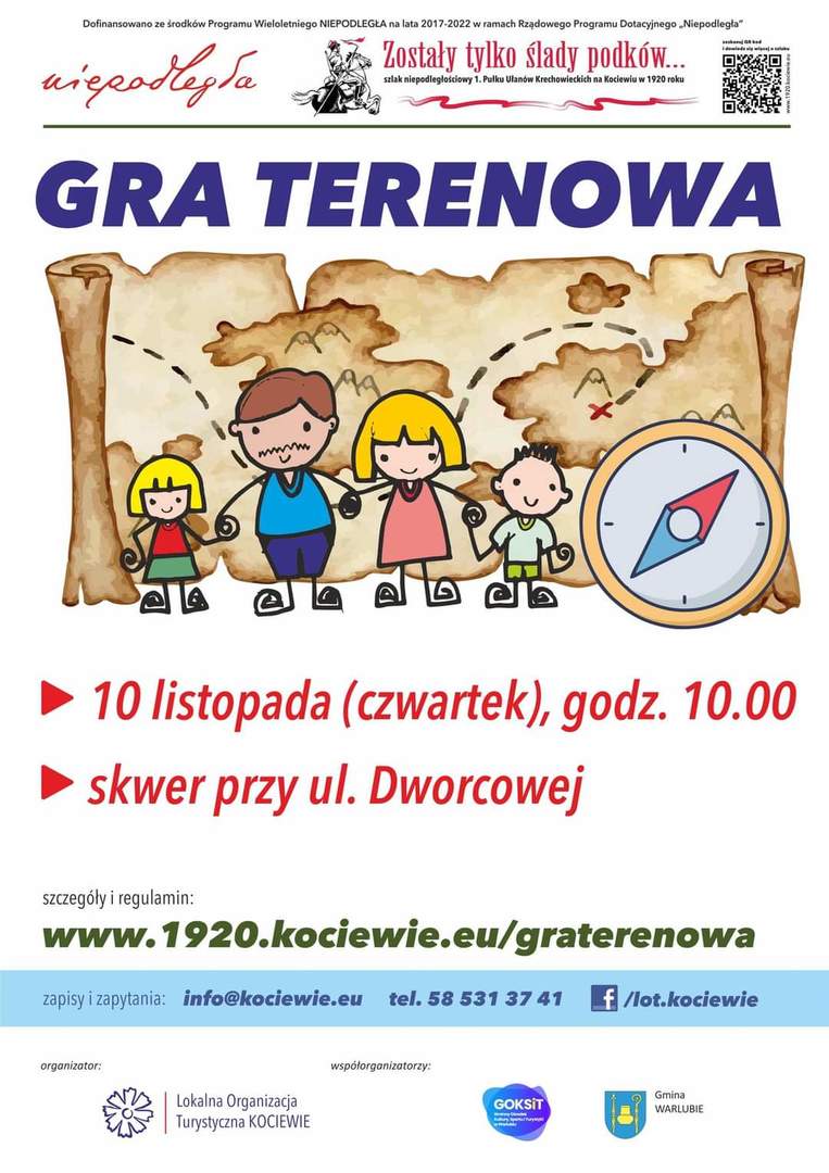 Gra terenowa plakat