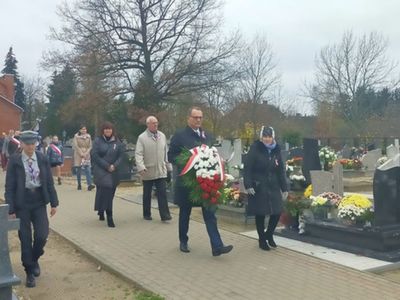 Tak obchodziliśmy Dzień Niepodległości - uroczystości na cmentarzu