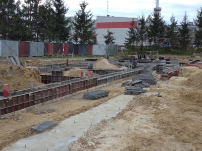 Budowa przedszkola - 7. tydzień