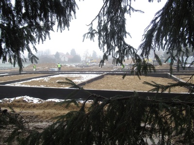 Budowa przedszkola - 9. tydzień