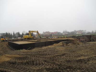 Budowa przedszkola - 11. tydzień