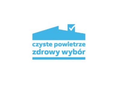 logotyp czyste powietrze zdrowy wybór