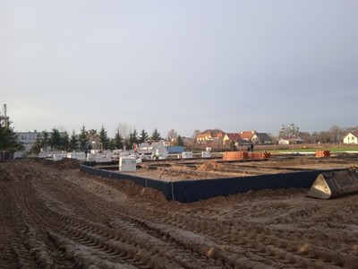 Budowa przedszkola - 14. tydzień