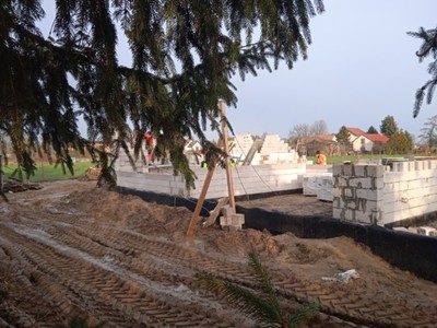 Budowa przedszkola - 14. tydzień