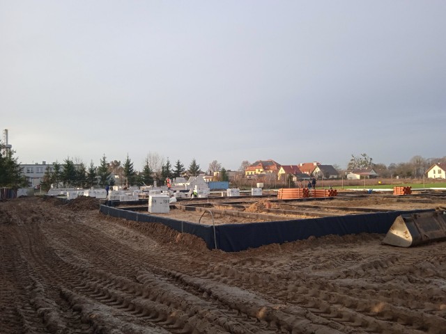 Budowa przedszkola - 14. tydzień