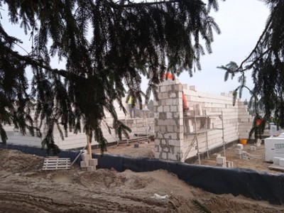 Budowa przedszkola - 15. tydzień