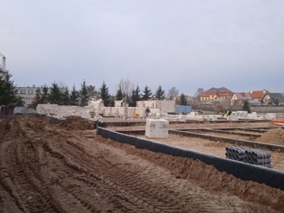 Budowa przedszkola - 15. tydzień
