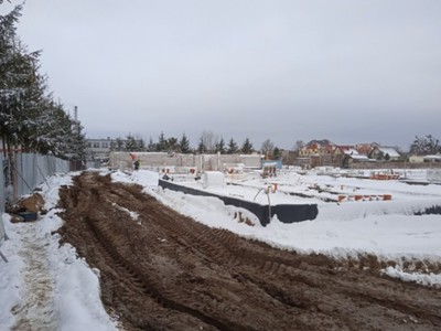 Budowa przedszkola - 16. tydzień, plac budowy