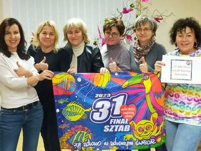 31 Finał Wielkiej Orkiestry Świątecznej Pomocy, zdjęcie sztabu