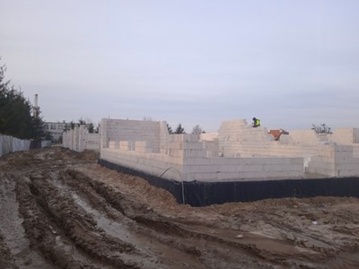 Budowa przedszkola - 20. tydzień