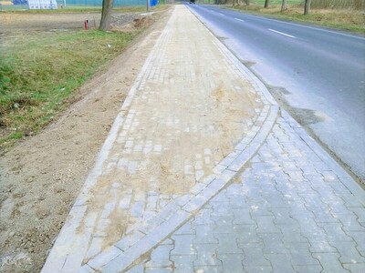 chodnik do Biedronki