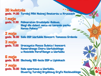 Majówka plakat