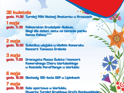 plakat majówka