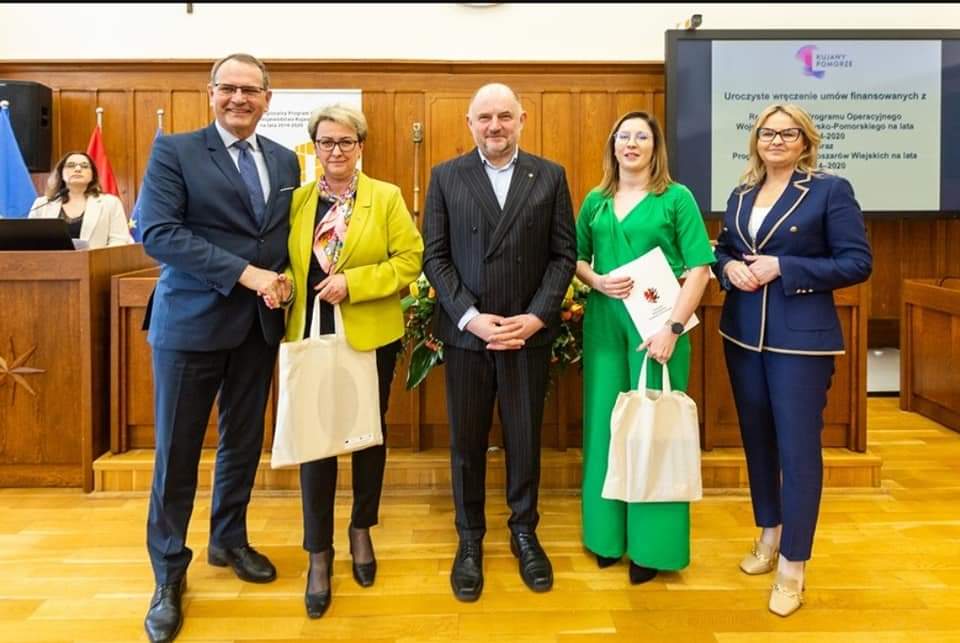Wójt Gminy Warlubie wraz z Zarządem Województwa Kujawsko-Pomorskiego