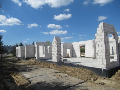 Budowa przedszkola - 30. tydzień