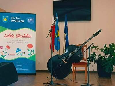 Majówka w Gminie Warlubie, zdjęcie kontrabasu
