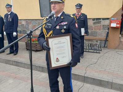Jubileusz Jednostki OSP Lipinki, przemowa