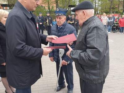 Jubileusz Jednostki OSP Lipinki, wręczenie medali