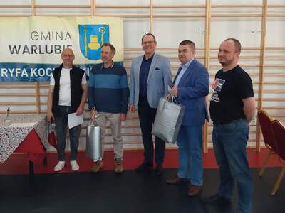 Turniej Gryfa Kociewskiego, Wójt i Przewodnicząca Rady Gminy razem z nagrodzonymi w turnieju