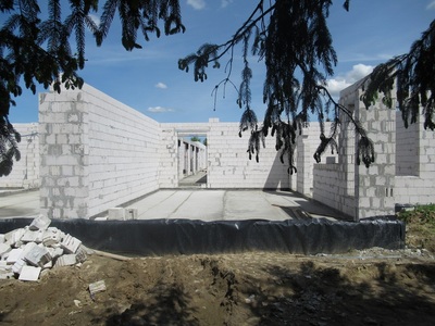 Budowa przedszkola - 32. tydzień