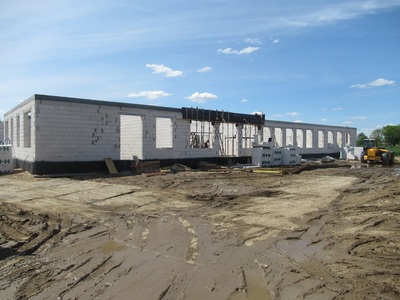 Budowa przedszkola - 32. tydzień