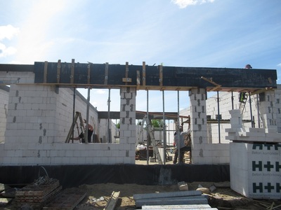 Budowa przedszkola - 32. tydzień