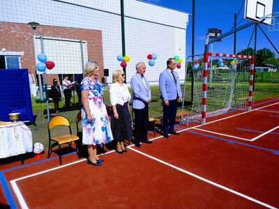 Uroczyste otwarcie boiska w Wielkim Komorsku