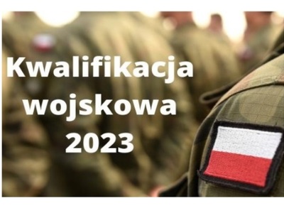 Kwalifikacja wojskowa 2023