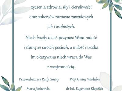 Życzenia z okazji Dnia Ojca