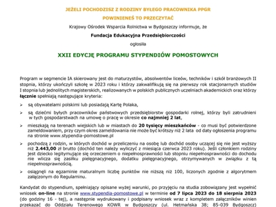 Program Stypendiów Pomostowych